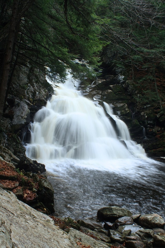 Waconah Falls, Dalton MA © Eliza Waters